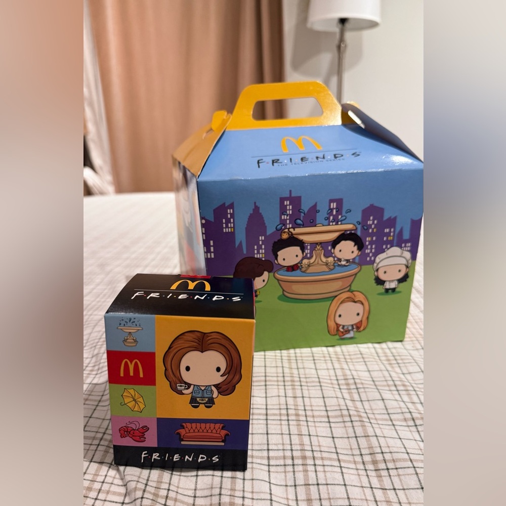 US SELLER McDonalds Friends Adult Happy Meal Box Limited Edition Rachel